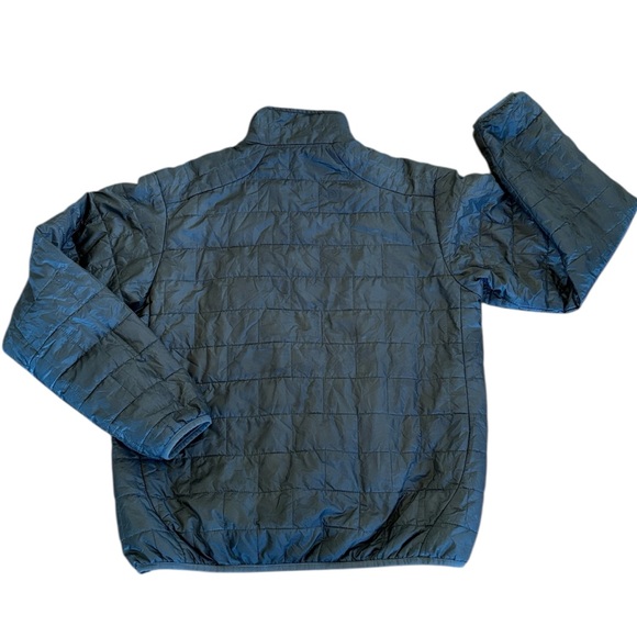 Patagonia Nano Puff Quilted 1/2 Zip Pullover Mens Black Jacket Size M - Picture 2 of 5